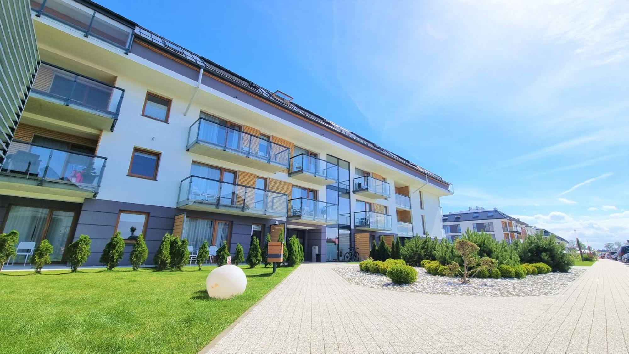 Apartament "Blu10" Z Basenem Sarbinowo Exterior photo